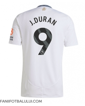 Aston Villa Jhon Duran #9 Tricou Fotbal Replică 2024-25 Barbati Deplasare
